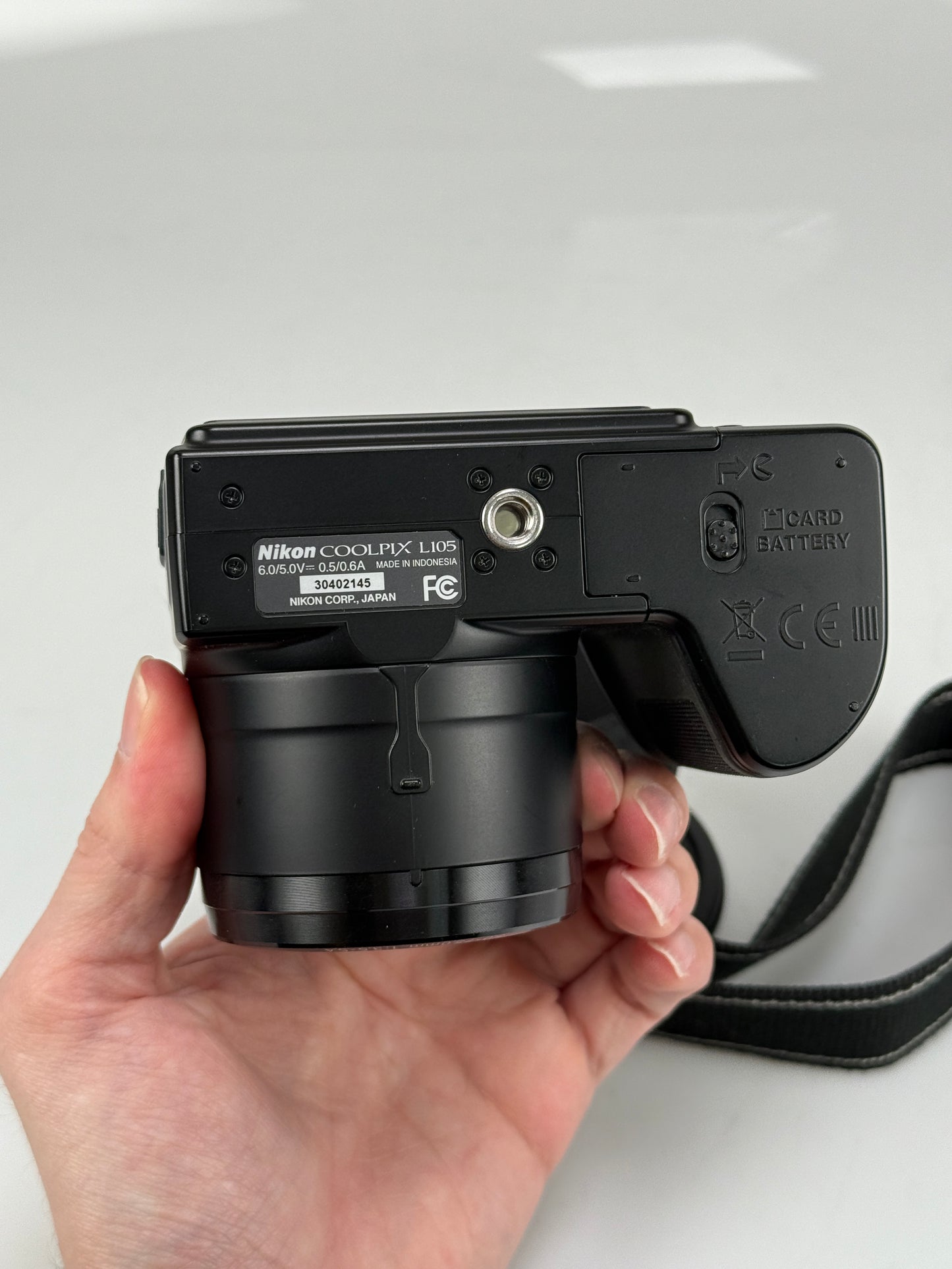 Nikon COOLPIX L105 12.1MP Digital Camera - Black