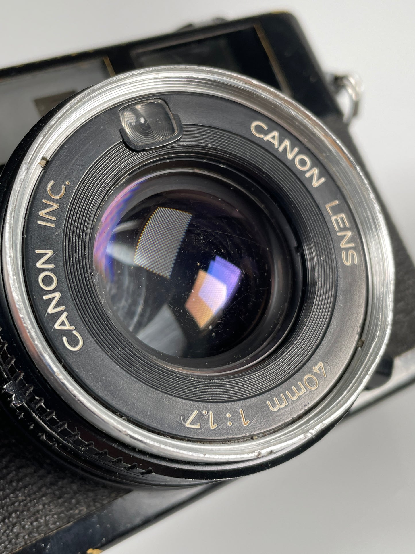 Canon Canonet QL17 Rangefinder Camera 40mm F1.7 Black