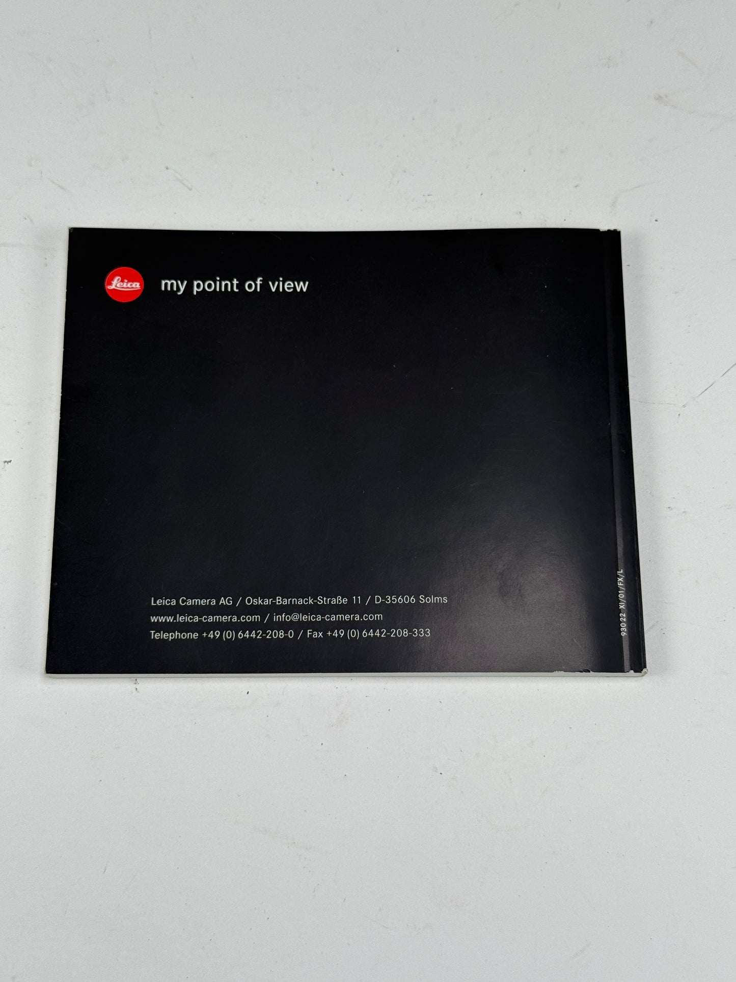 Genuine Leica M7 Instruction Manual