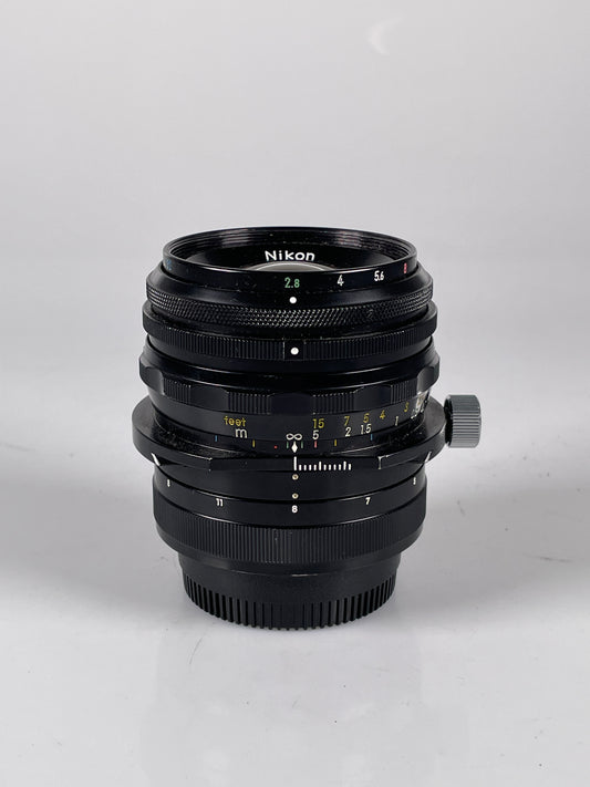 Nikon 35mm f2.8 Nikkor PC Manual Focus Lens