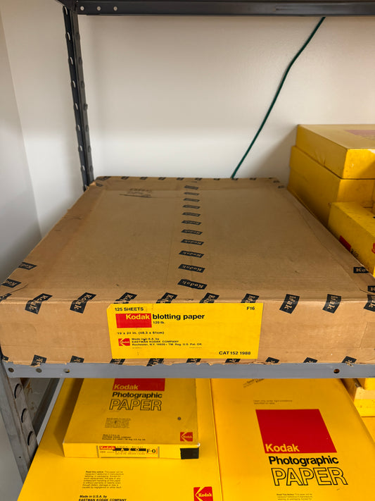 Kodak Photo Blotting Paper 120 LB Photography Developing Muslin 19x24 inch 125 sheets