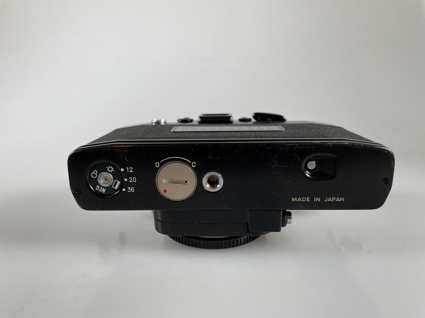 Minolta XK 35mm film Camera body Black w/ RARE AE-S meter finder