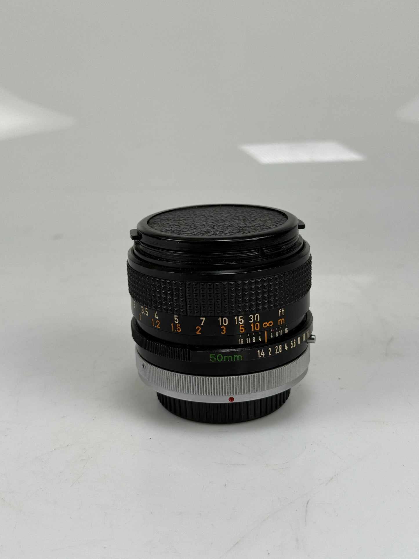 Canon FD SSC Chrome nose 50mm f1.4 MF prime Lens