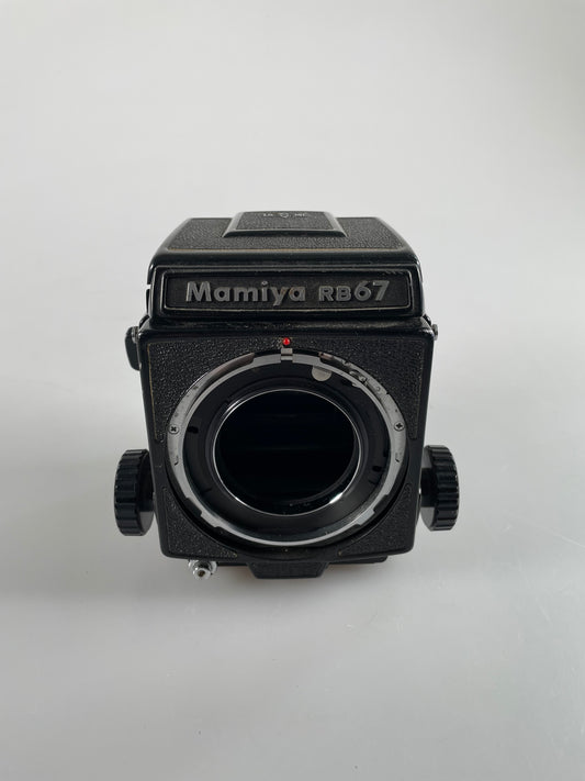 Mamiya RB67 with WLF waist level finder medium format camera body