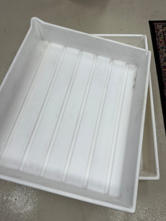 Rare Patterson 20x24 Developing Tray Darkroom set of 2