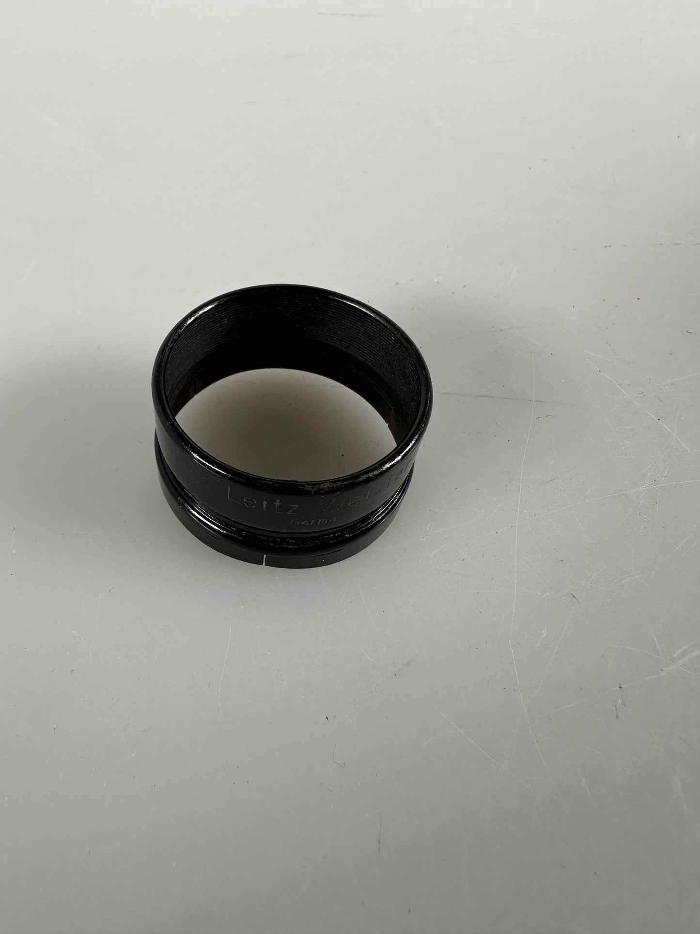 Leica Leitz Wetzlar FISON A36 2nd version push on Lens Hood Black paint