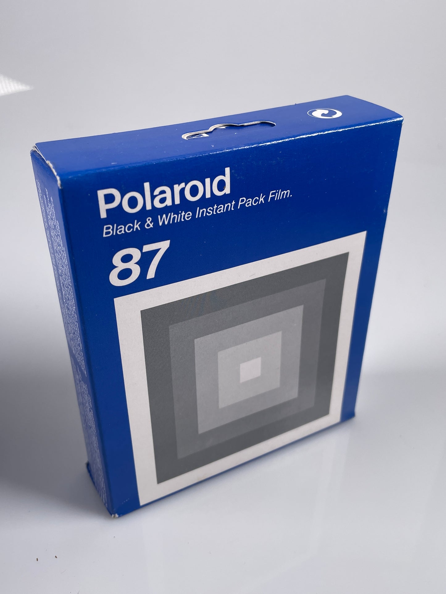 Polaroid 87 Instant Black & White Pack of 8 Film - Expired 1996 ISO 3000