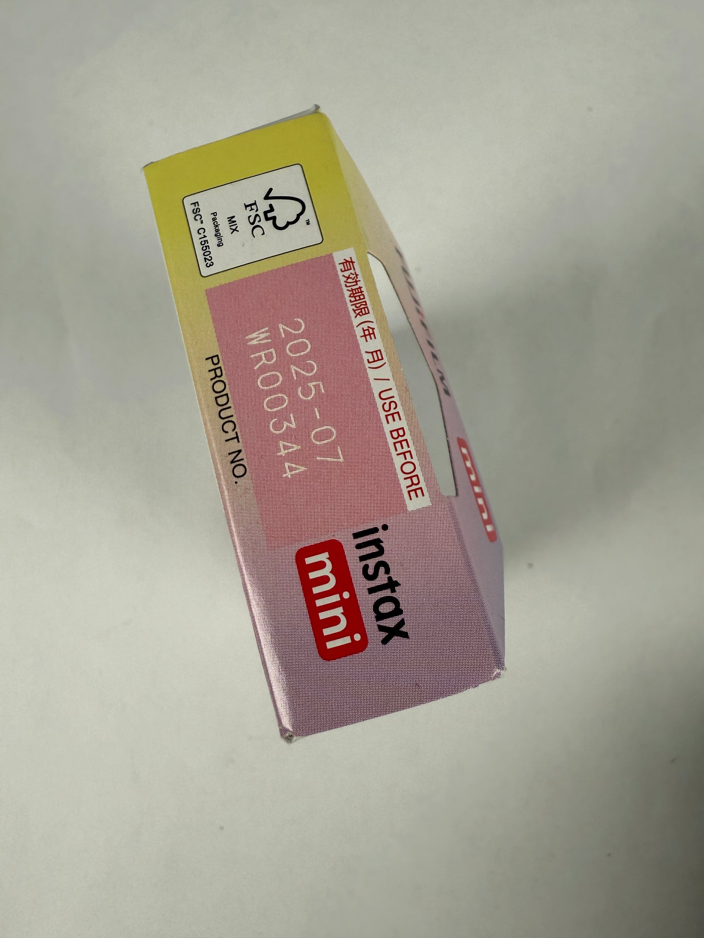 Fujifilm Macaron Mini Instax Film, 10 pieces Exp 07/2025