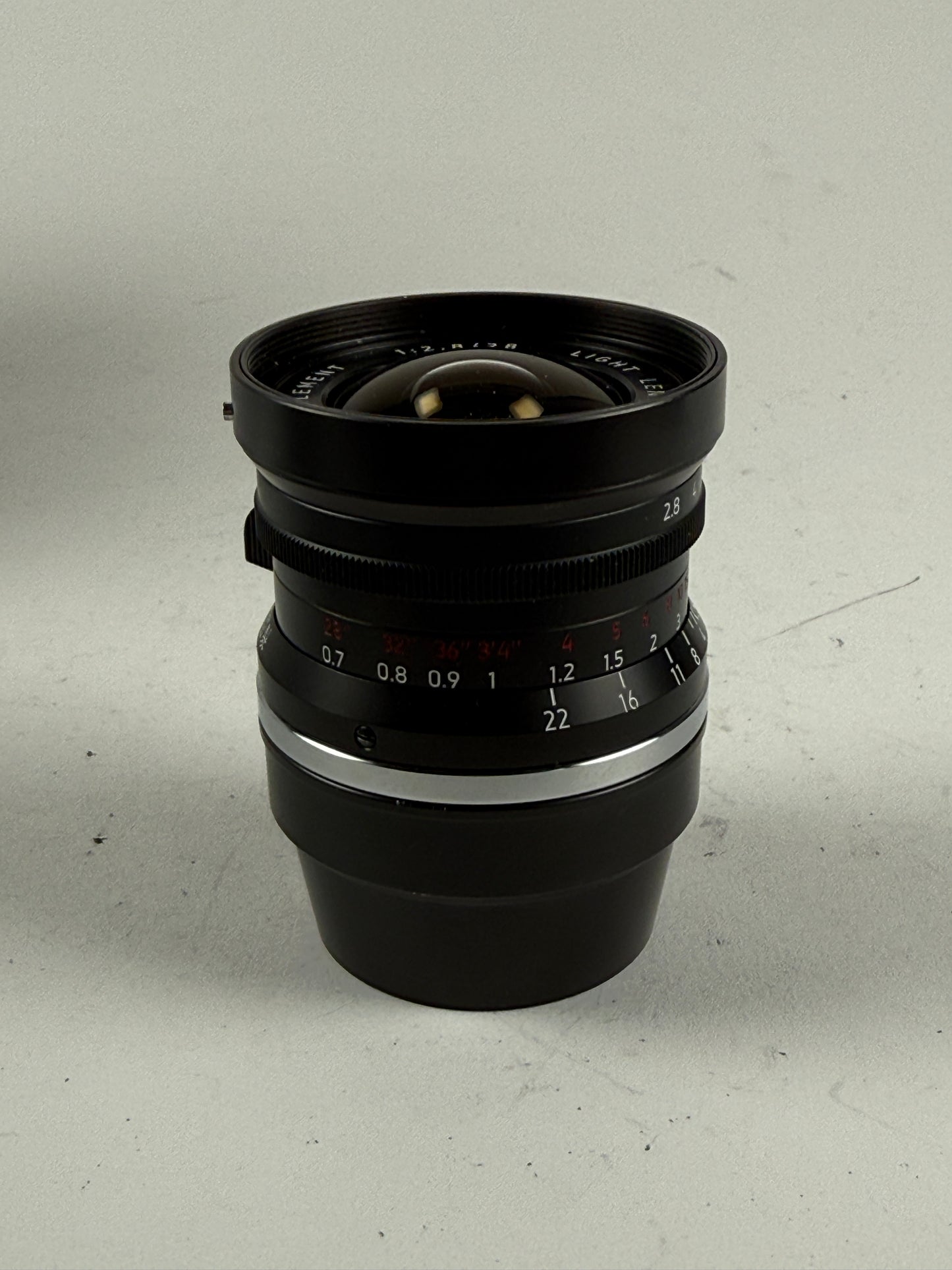 Light lens lab 28mm F2.8 Lens Nine Element Elmarit Rangefinder Leica M