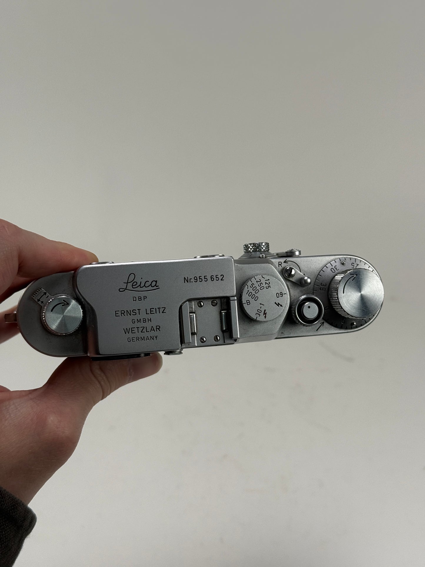 Leica IIIG Screwmount LTM Rangefinder Body in Chrome Silver