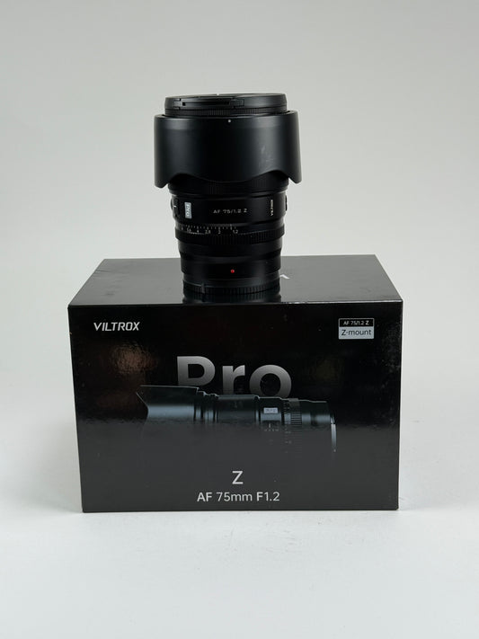 VILTROX 75mm F1.2 Pro Auto Focus Large Aperture Lens For Nikon Z-Mount Cameras