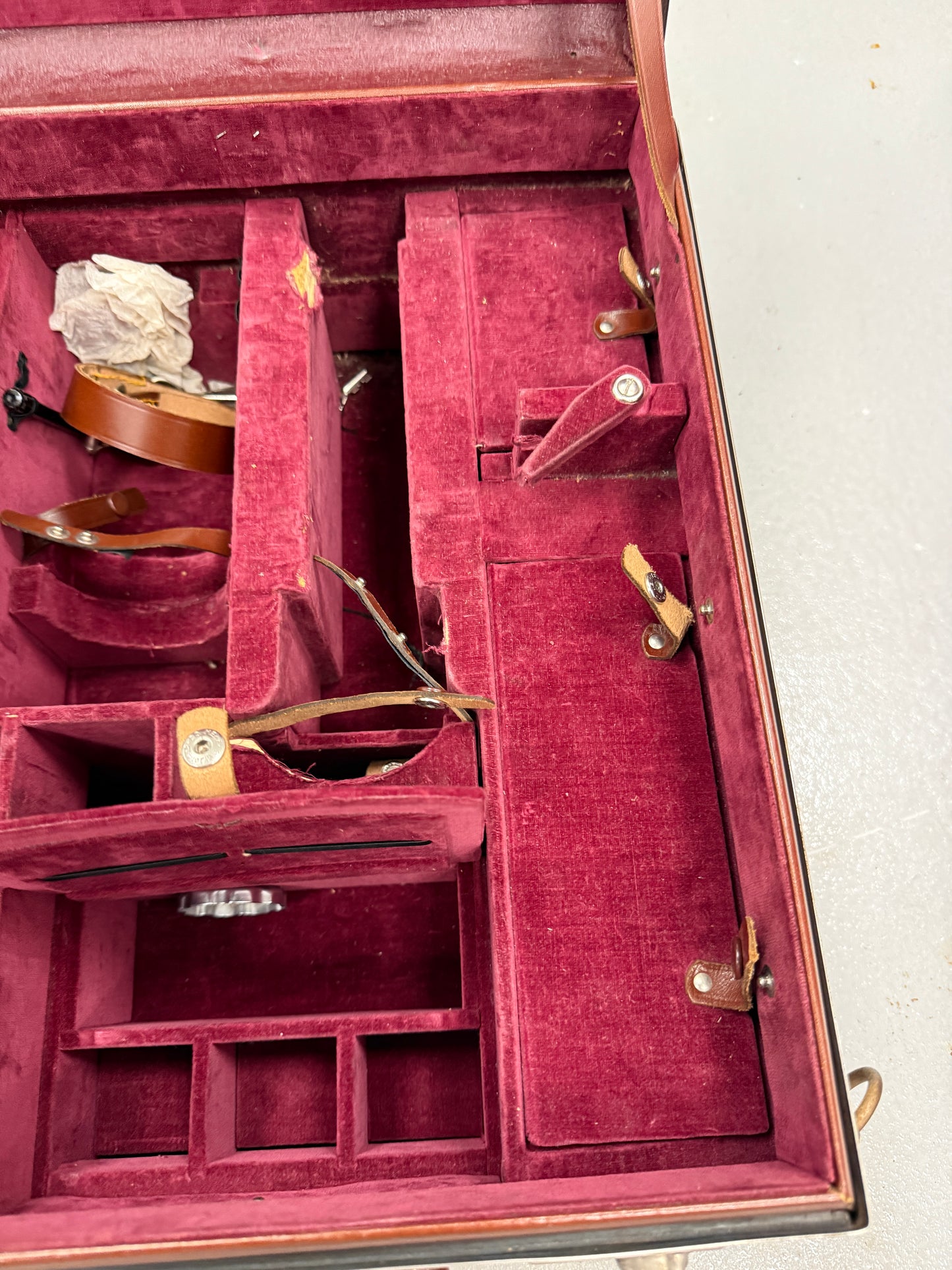 ORIGINAL LEATHER CASE FROM PAILLARD BOLEX H16 SWISS MADE CINE MOVIE CAMERA