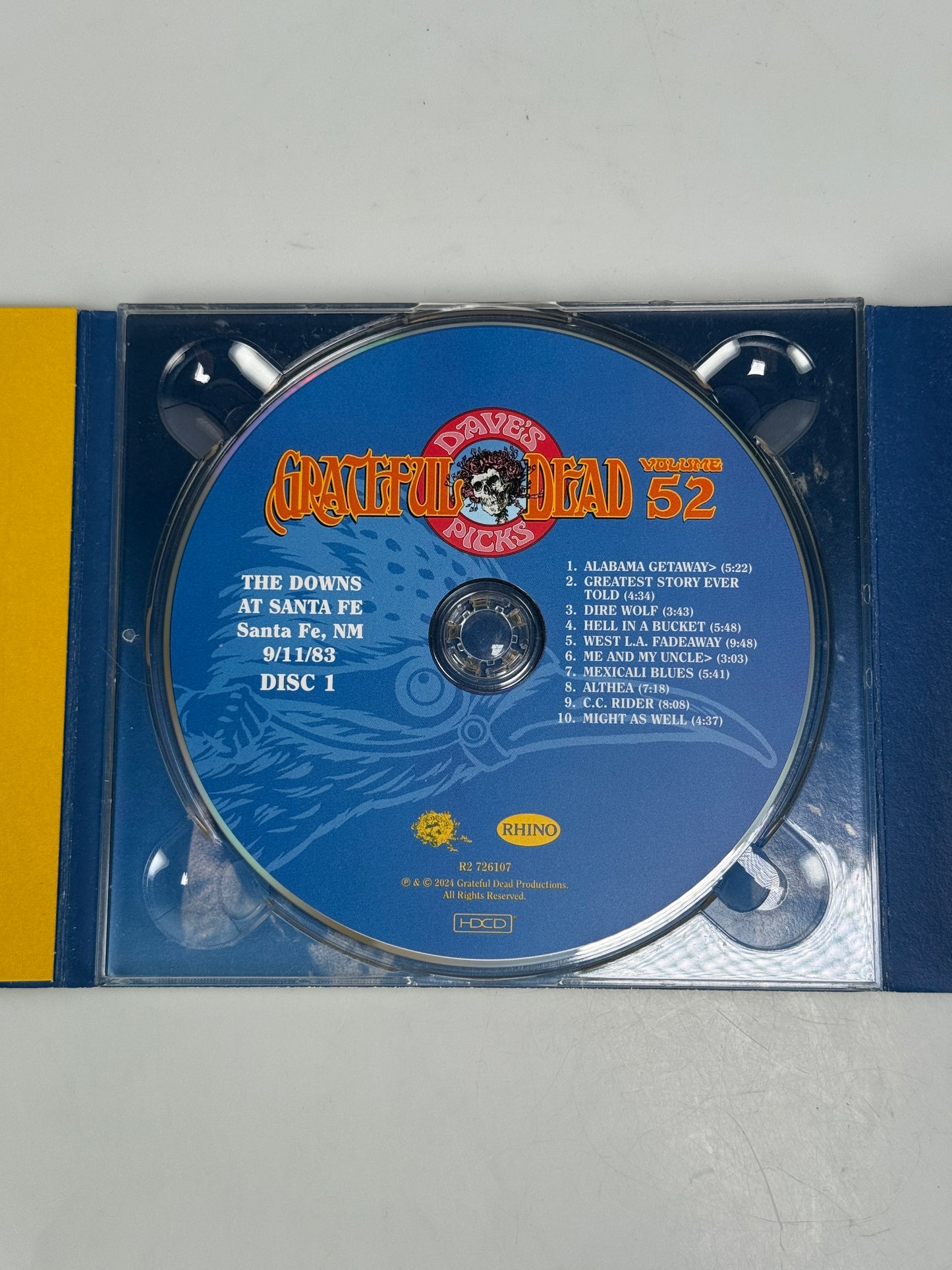 Grateful Dead Dave's Picks Vol 52 Santa Fe Downs 9/11/1983 Excellent condition