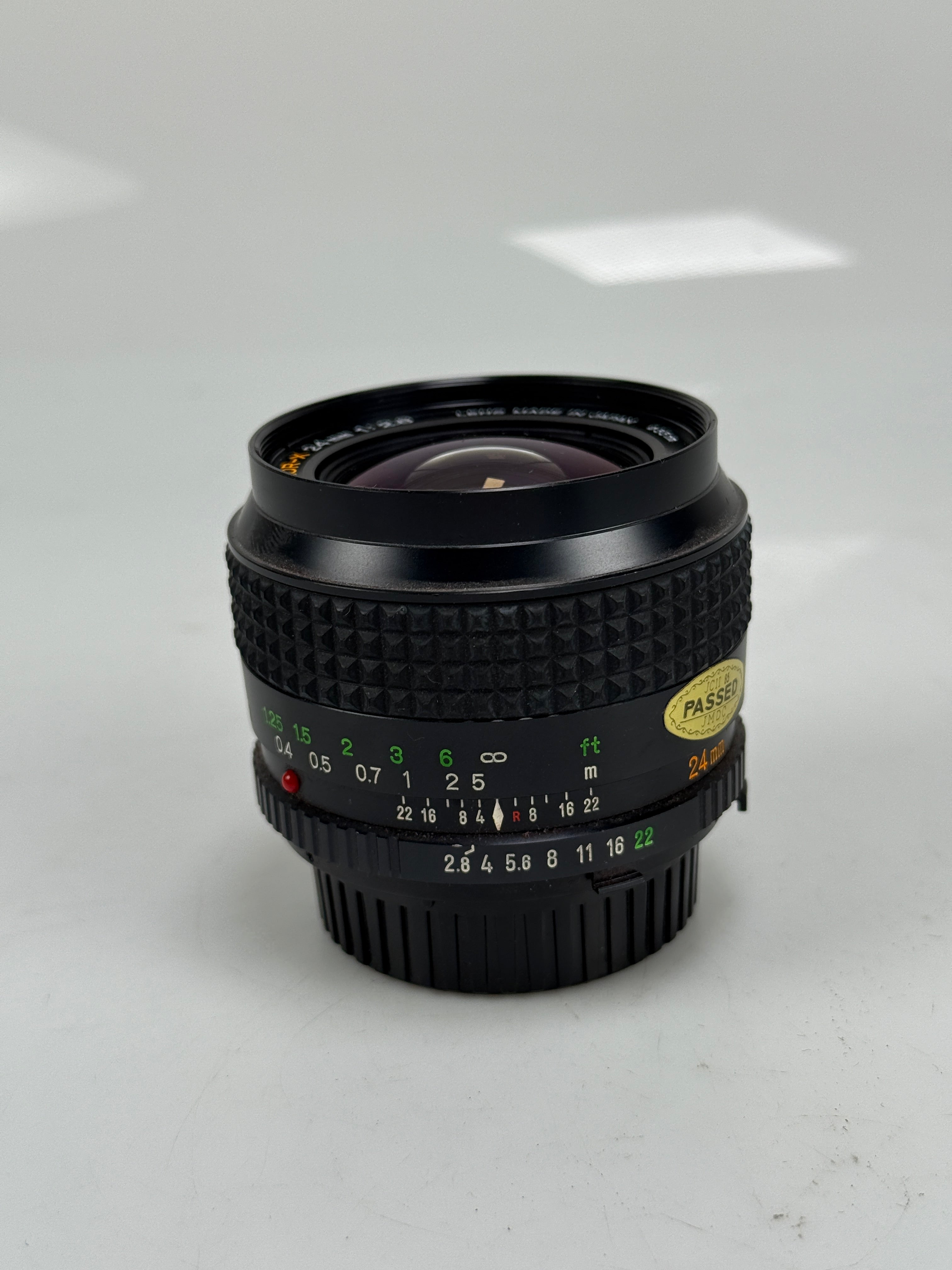 Minolta ミノルタ MC W.Rokkor 24mm f2.8 Near Mint】Minolta New MC W.Rokkor-SI 24mm F2.8 Wide Angle MF Lens