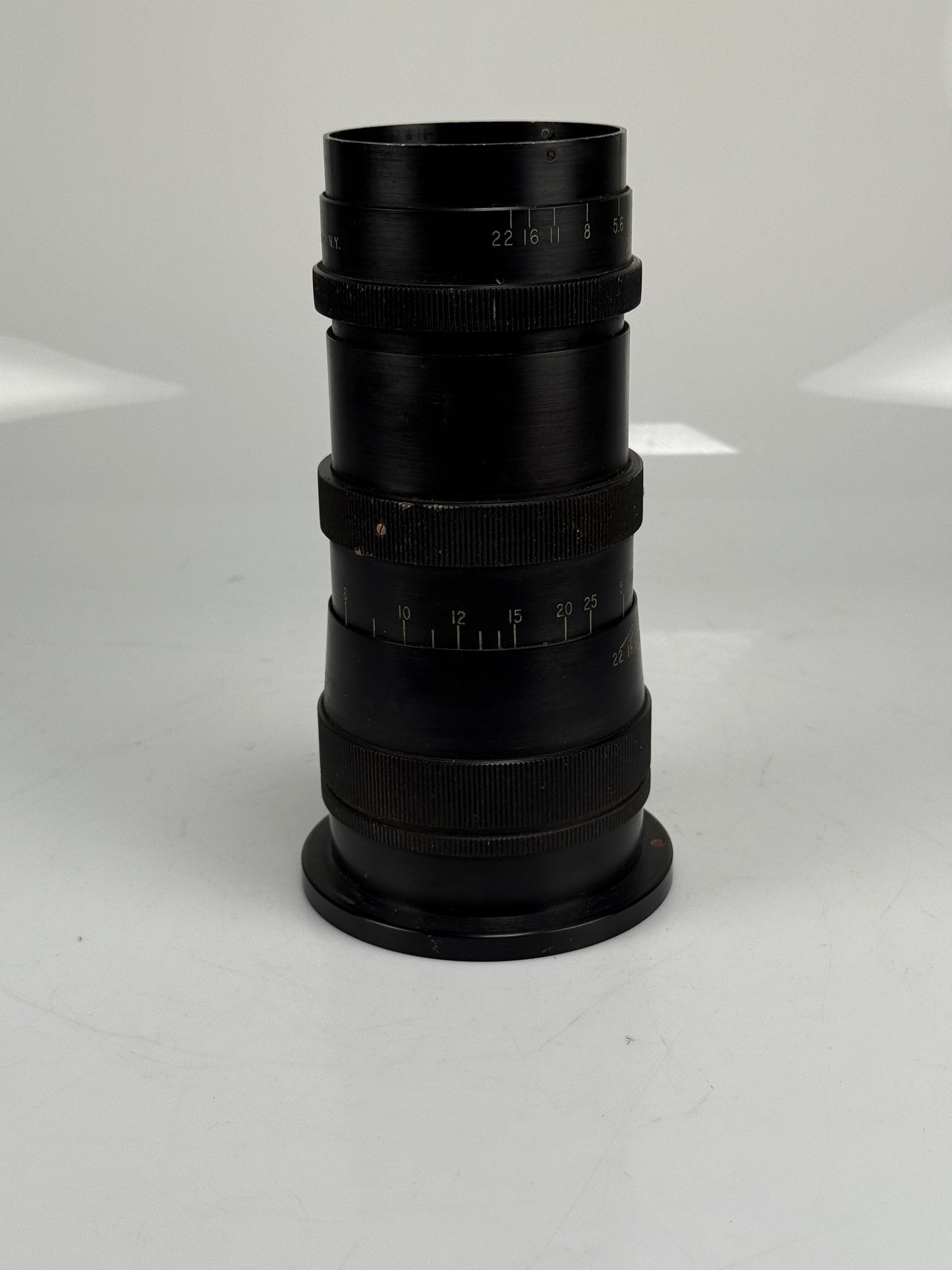 Graflex Kodak Ektar 8 inch 205mm f4 lens for KE-4 military camera