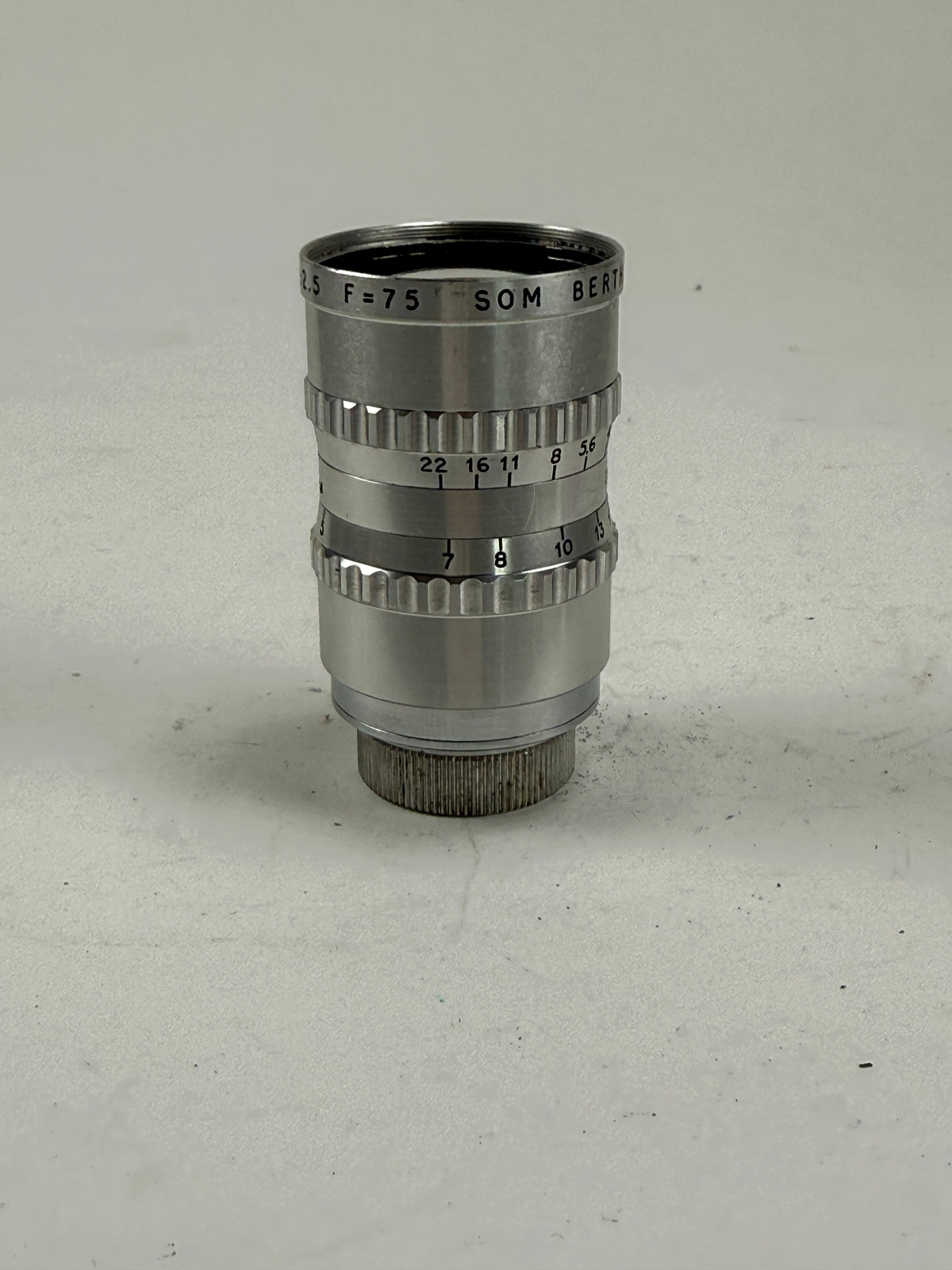 Som Berthiot 75mm f2.5 Tele-Cinor C mount lens