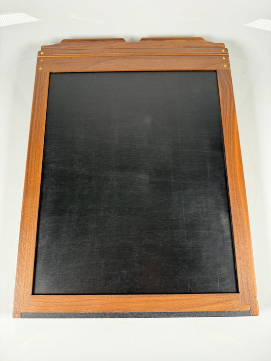 Wooden 11x14 sheet film holder brown/tan