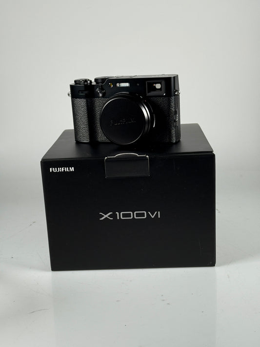 Fuji Fujifilm X100VI Black Digital Camera Body