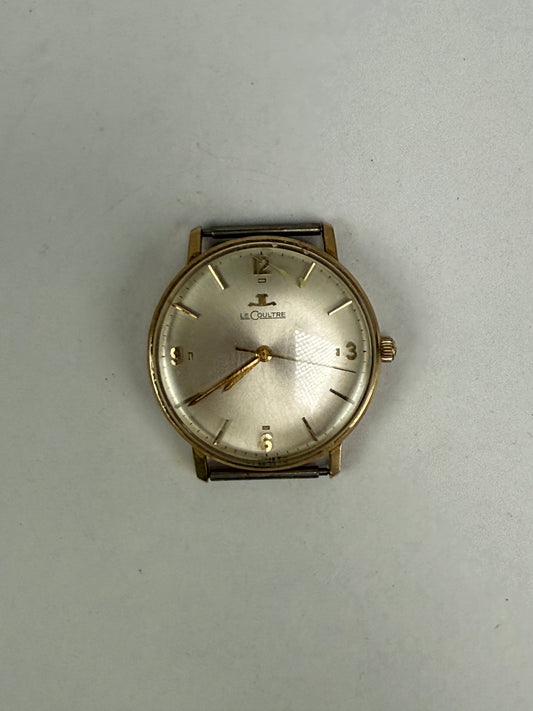 Vintage LeCoultre Manual wind 34mm Watch 10K gold filled 1960s