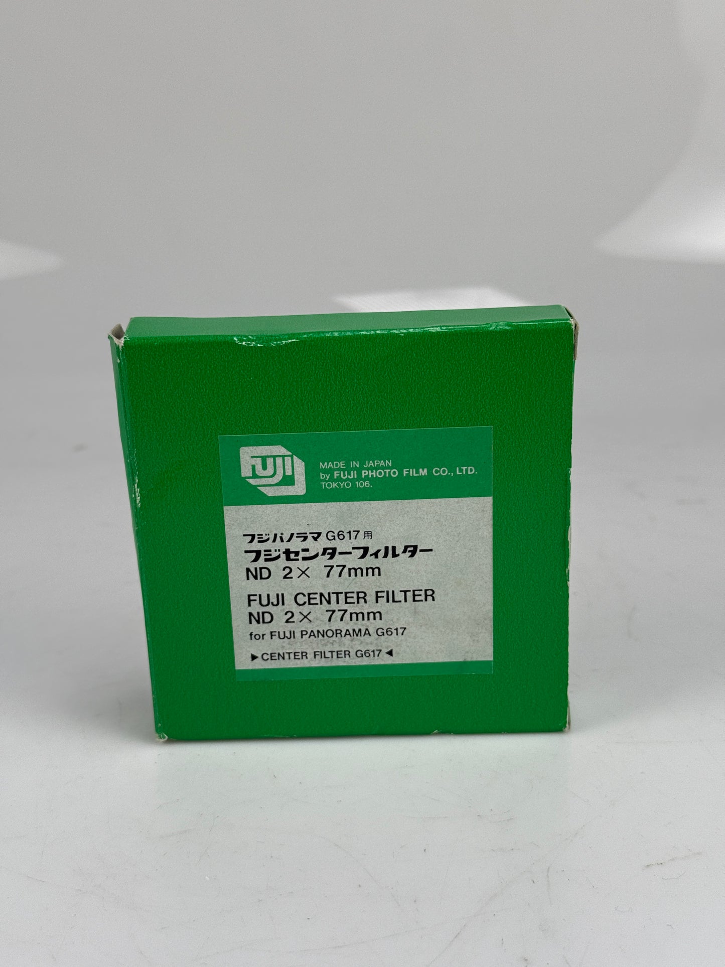 Fuji 77mm Center filter ND 2x lens filter