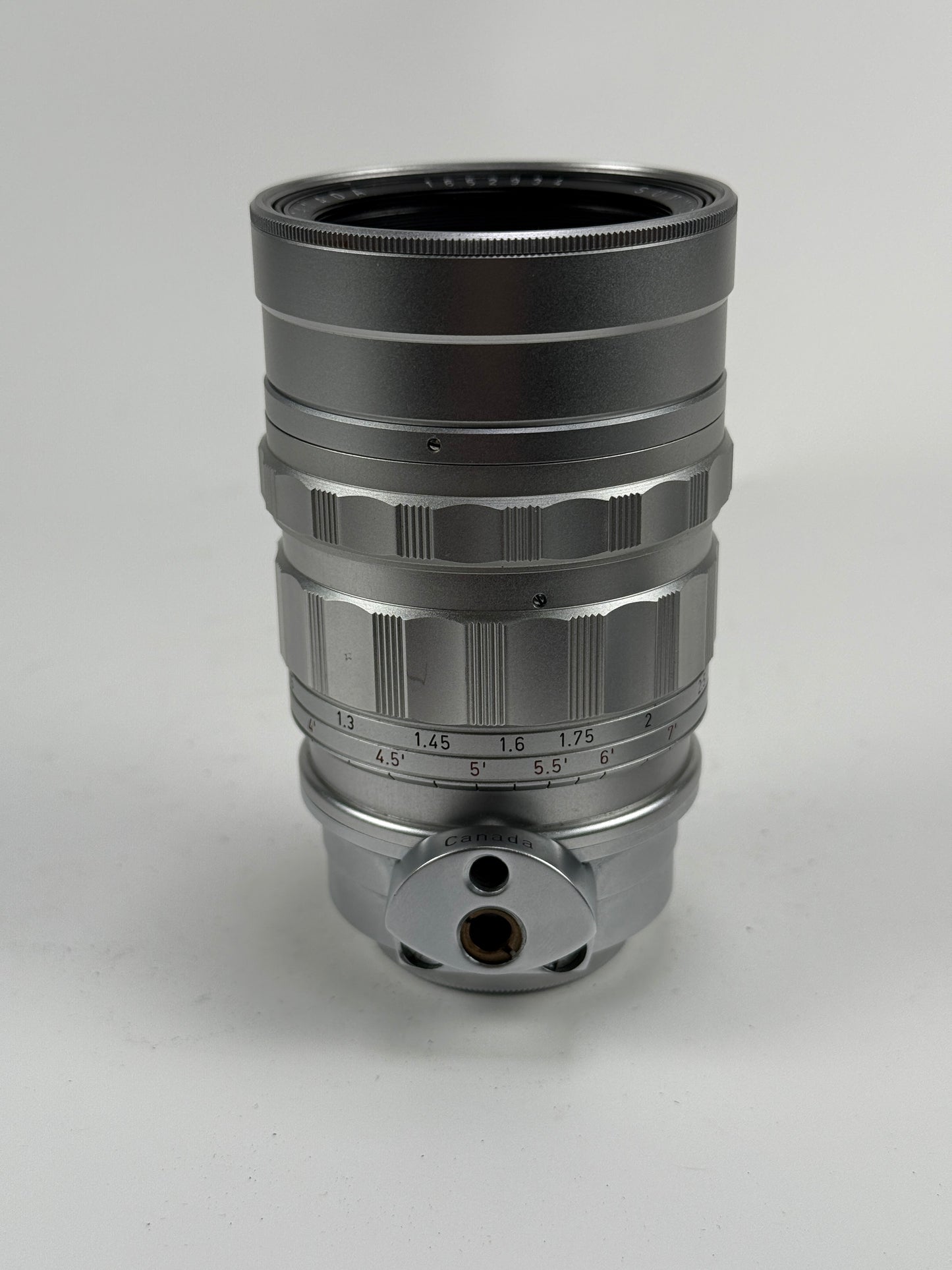 Leica Summicron 90mm F2 Lens Chrome silver Canada LTM mount RARE