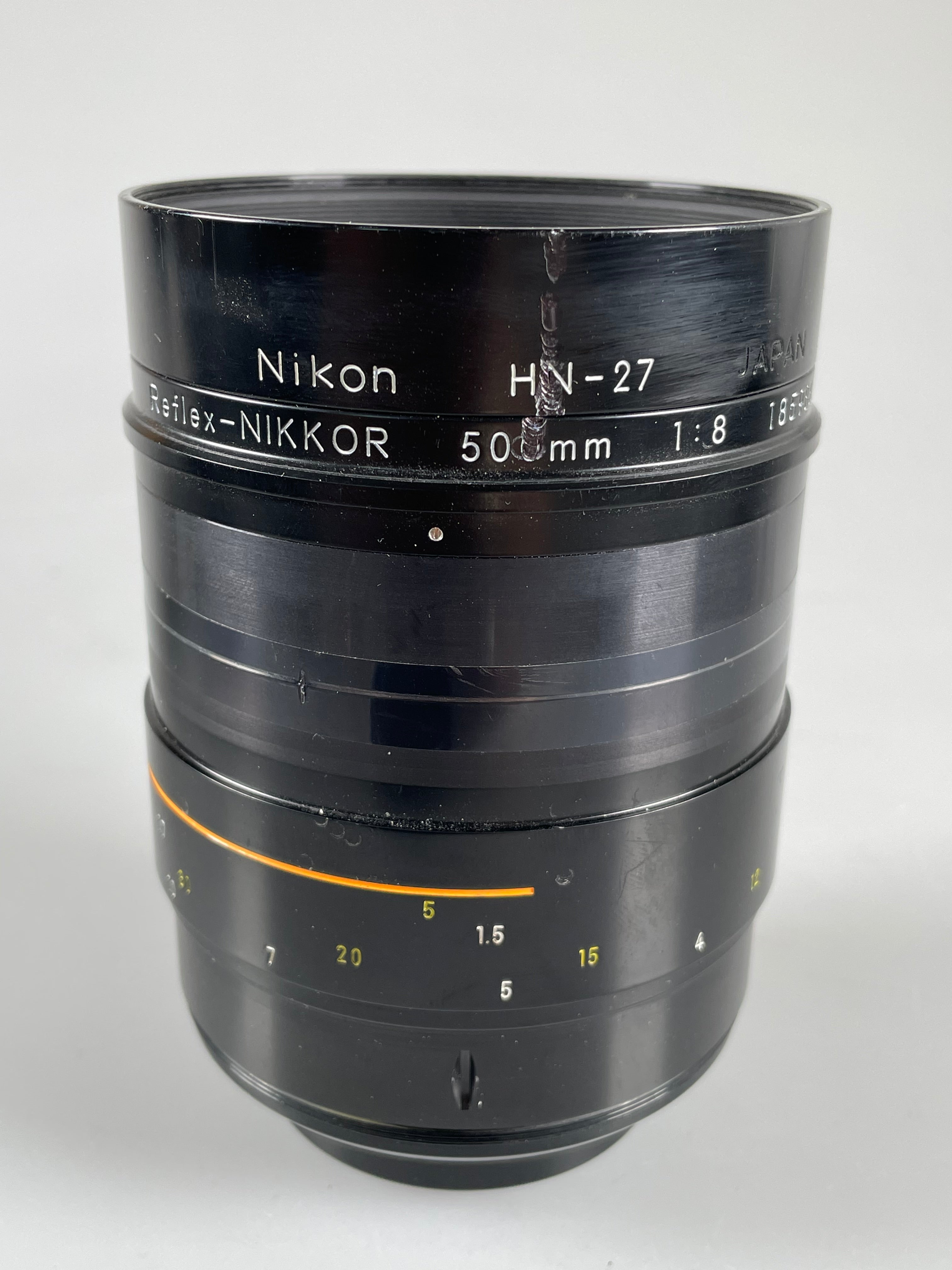 Nikon 500mm f8 Reflex-Nikkor Mirror N New Close Focus 500/8 lens – Cardinal  Camera Used