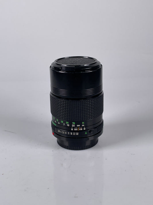 Canon New FD 135mm f2.8 Telephoto Manual Focus Lens