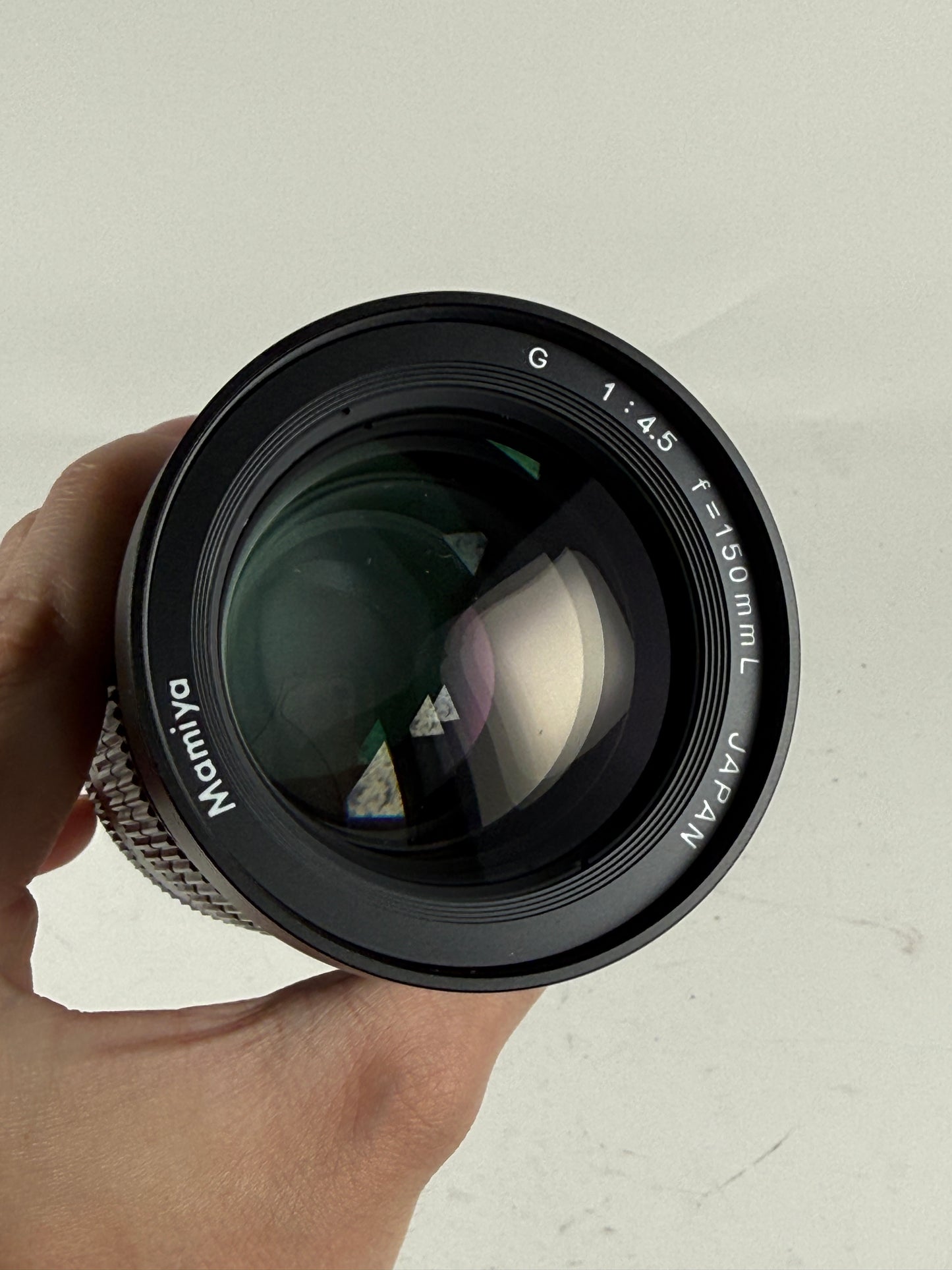Mamiya G 150mm f/4.5 L MF Lens For New Mamiya 6 with hood