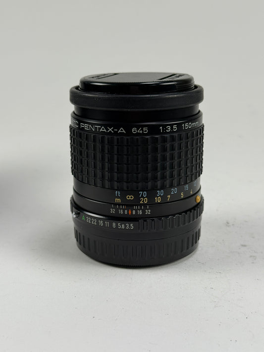 SMC Pentax A 645 150mm F3.5 MF Telephoto Lens for 645 N NII