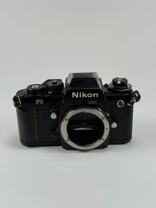 Nikon F3 35mm SLR film camera body - Heinz Kluetmeier