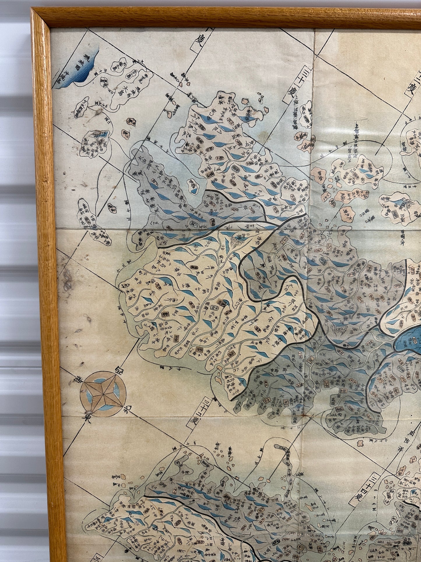 RARE vintage Japan Japanese Naval Navigation Map Toyko