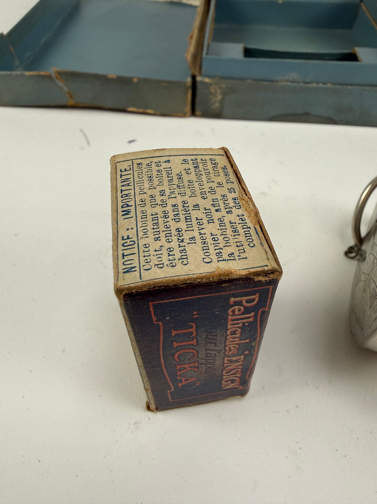 TICKA Camera Watch Camera Pocket Watch with Viewfinder Original Box and film