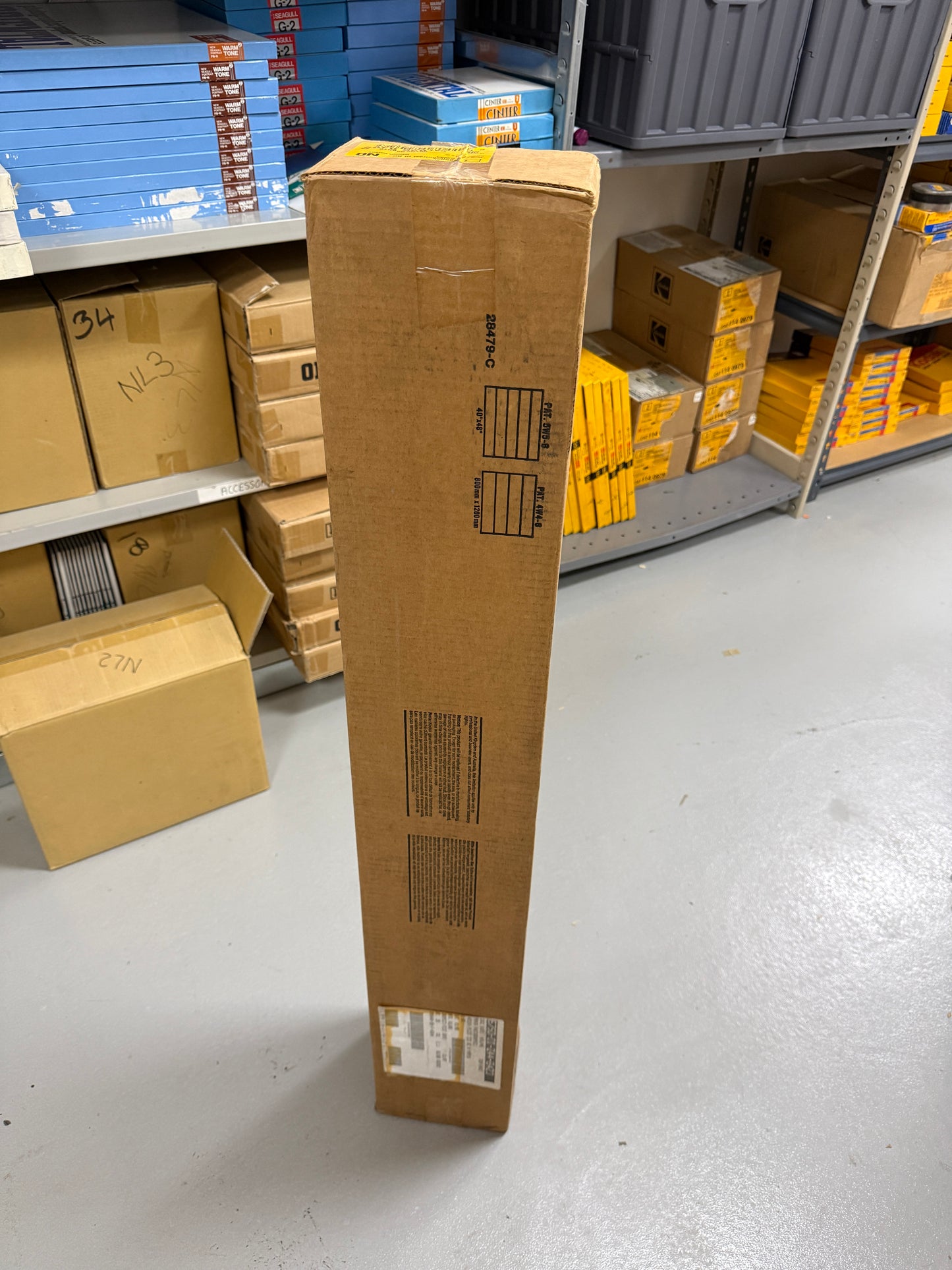Kodak Polycontrast III RC medium weight NO 40 inch x 100ft paper 2 roll