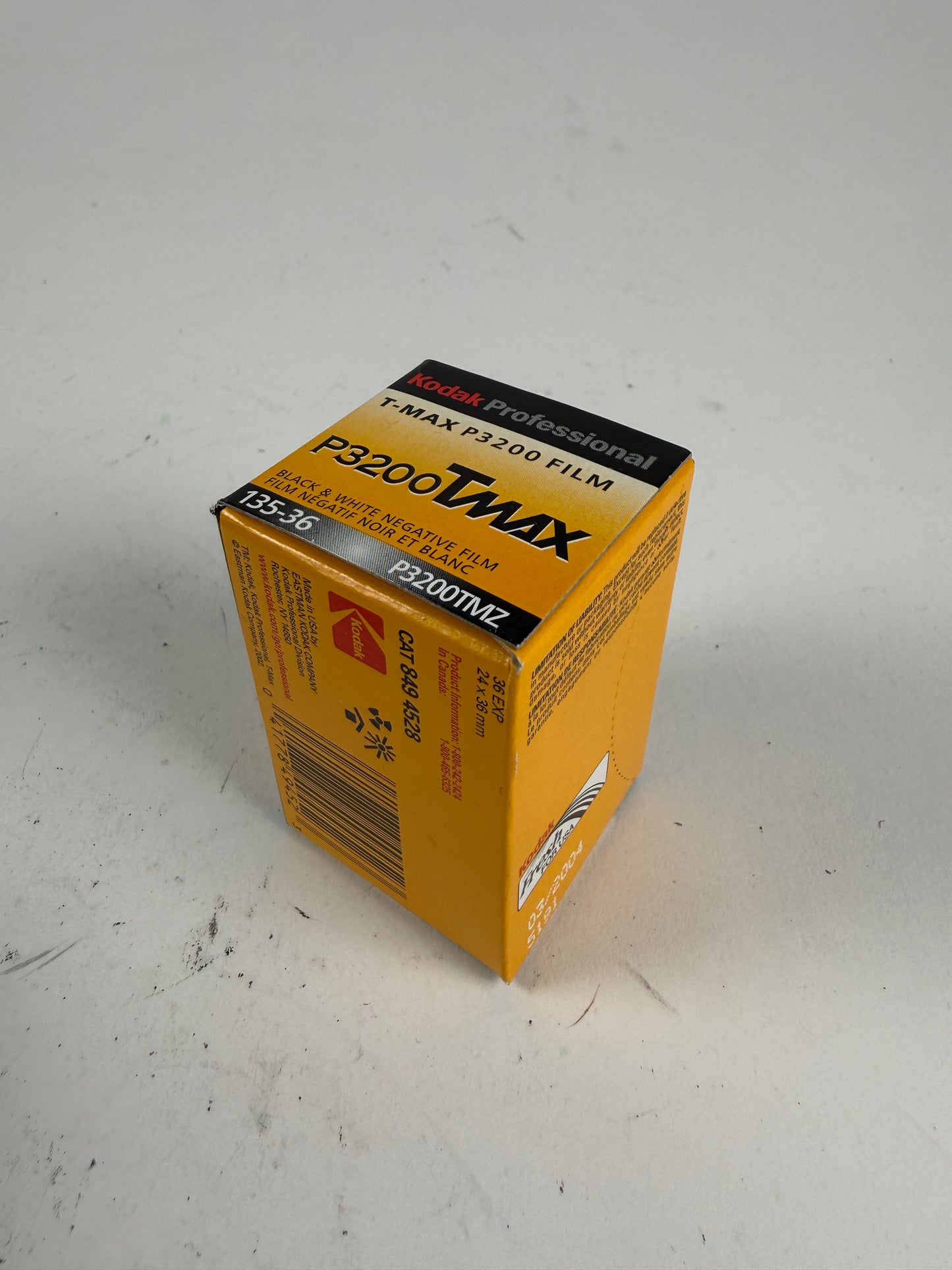 Kodak TMAX p3200 3200 ISO Black and White Film 35mm Expired