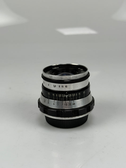 Industar 61 52mm f2.8 LTM M39 Rangefinder Lens black