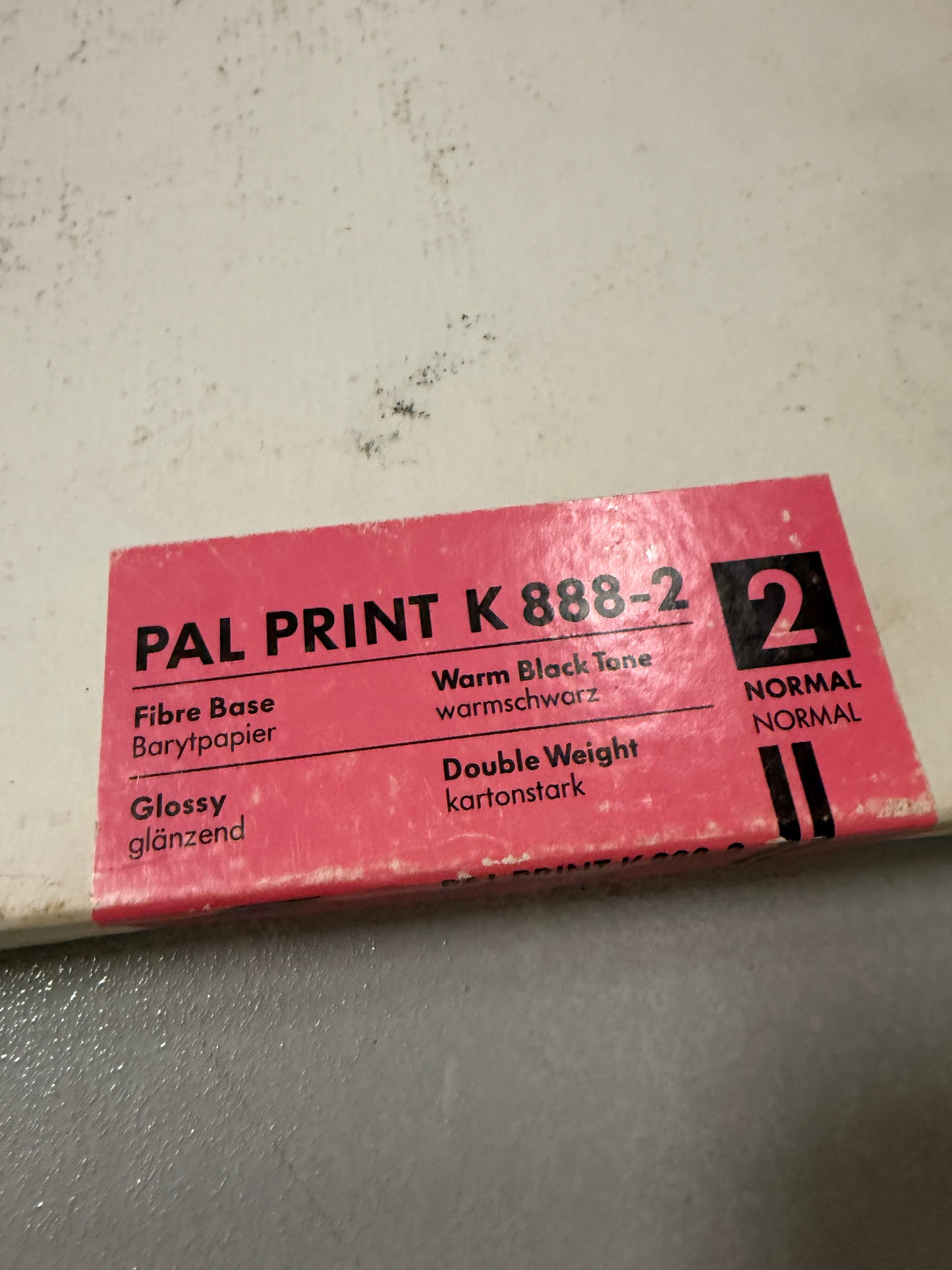 PAL Paper Print K 888-1, 888-2, 888-3 Fibre 11x14" Photo Paper lot