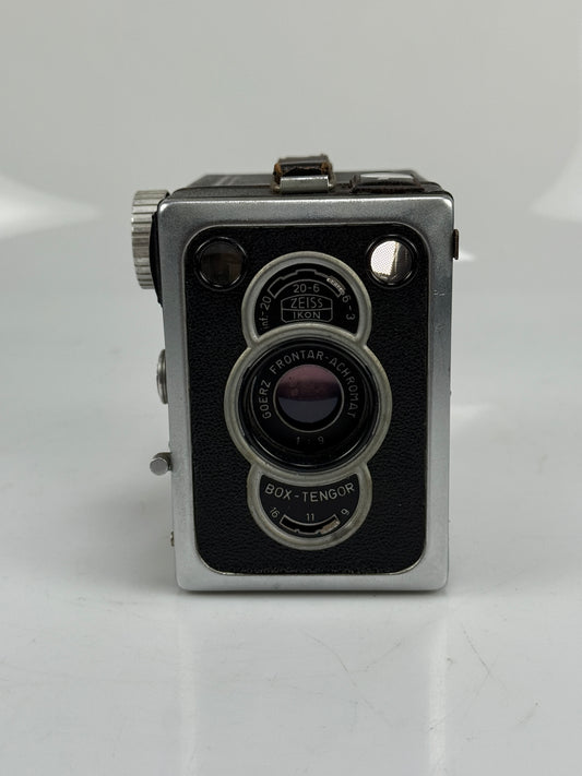 Zeiss Ikon Box Tengor 56/2 120 Film 6x9 Box Camera Goerz Frontar-Achromat F9
