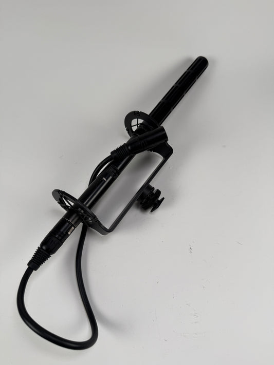 Sennheiser K3U Power with ME80 Capsule Mic Vintage Rare shotgun Microphone Black