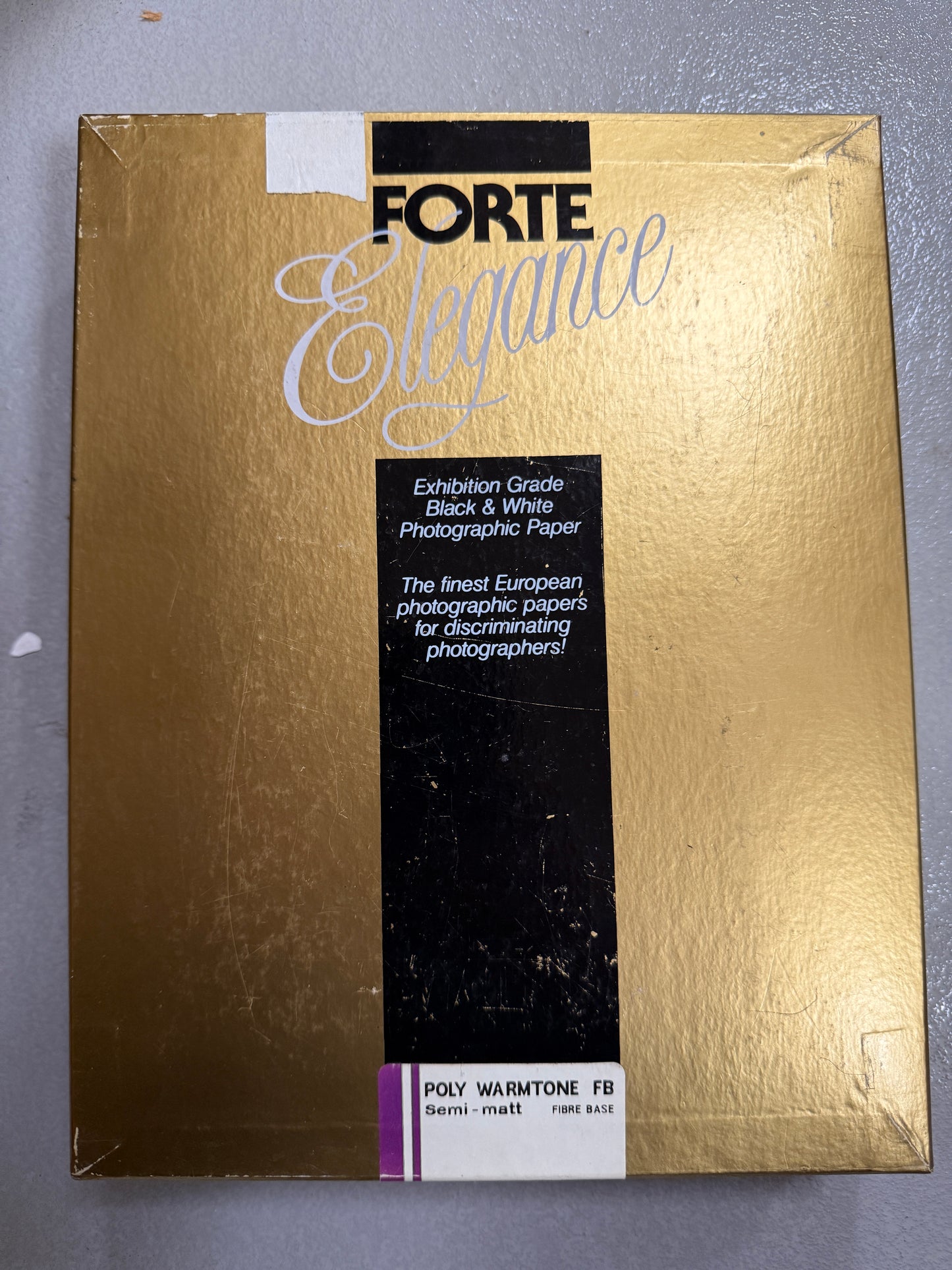 Forte Elegance semi matte Poly warm tone FB 8x10" Photo Paper