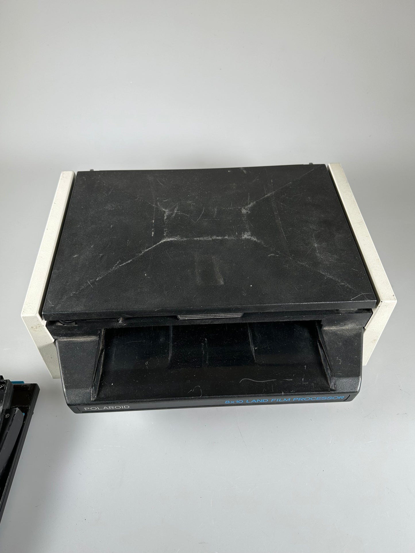 Polaroid 8X10 Processor Kit 81-12 with 81-06 holder and loading tray