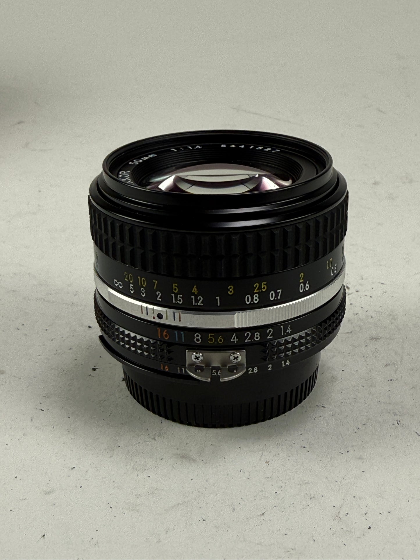 Nikon Nikkor Ais 50mm f1.4 Lens Prime SLR
