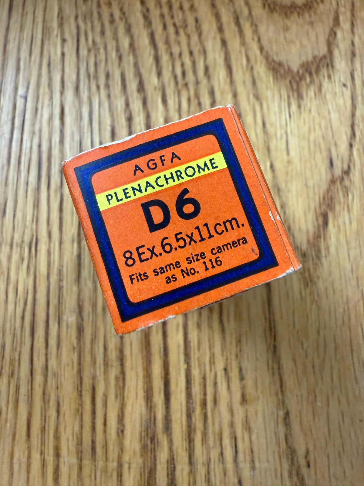Agfa Plenachrome D6 116 Film Roll