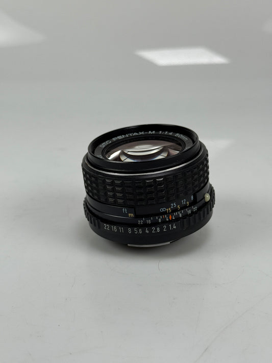 Asahi SMC Pentax-M 50mm F1.4 MF Lens K Mount