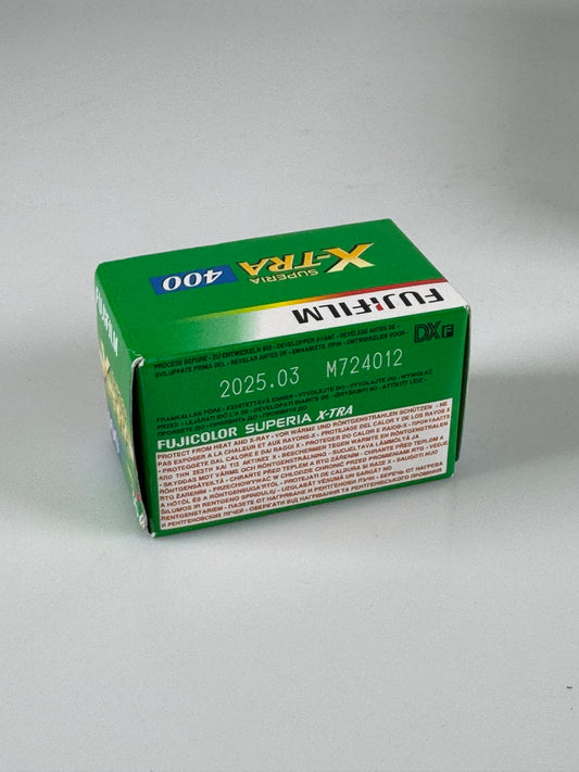 Fujifilm Superia X-TRA Color Negative Film 35mm ISO 400 C-41 Fuji Fujicolor