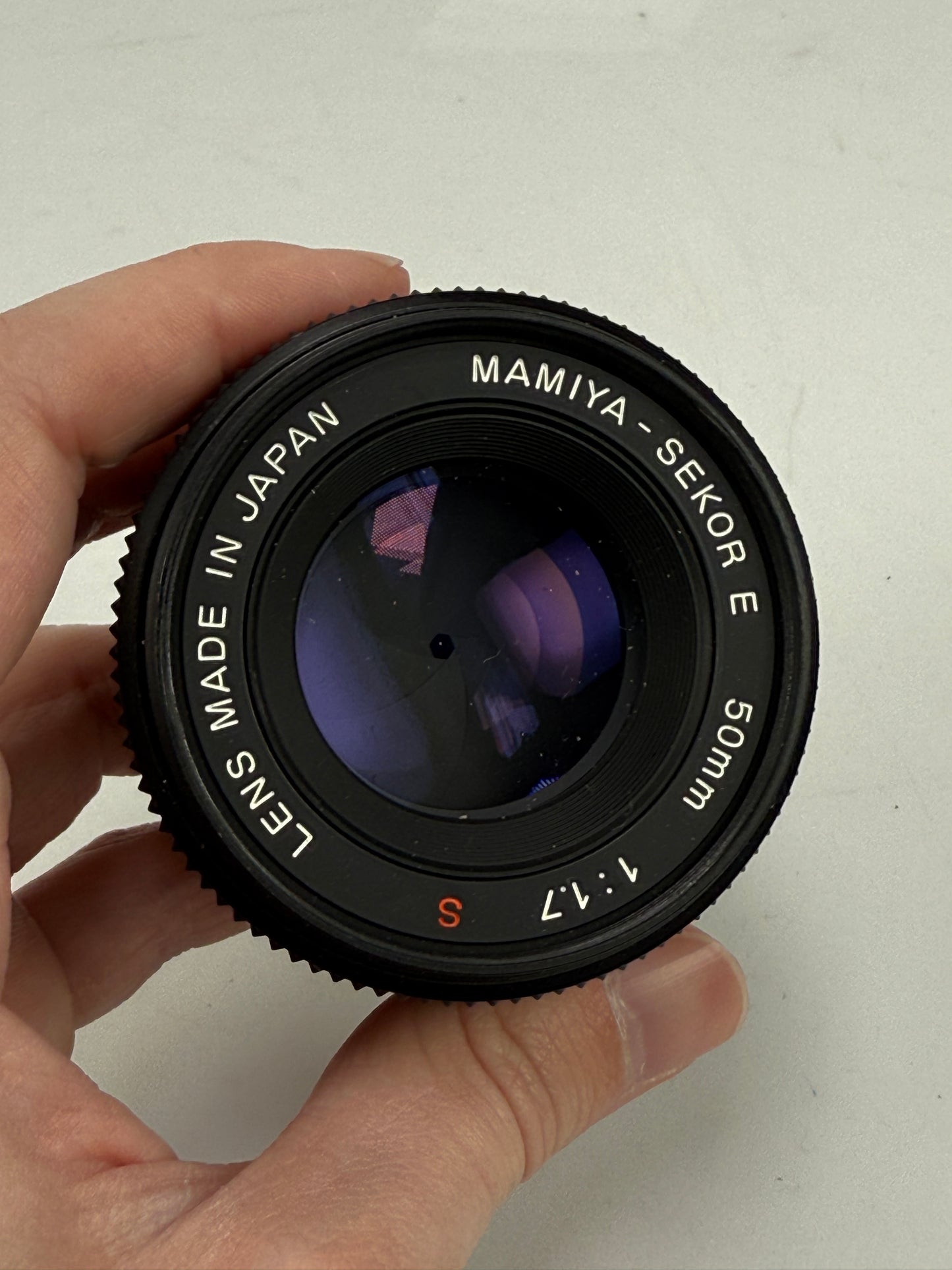 Mamiya-Sekor 50mm f1.7 S E (ZE) Z-Mount Lens