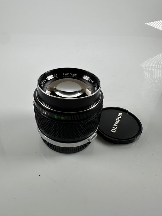 Olympus OM 85mm f2 F. Zuiko Auto T Lens OM Mount