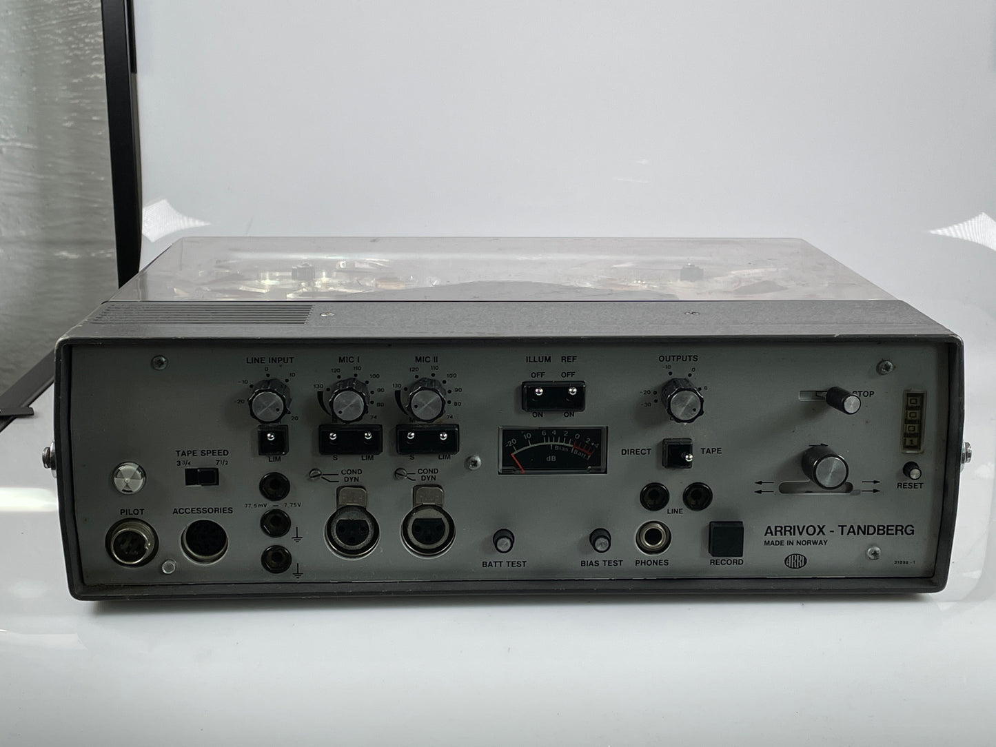 Arriflex Arrivox Tandberg Reel to reel field tape recorder RARE