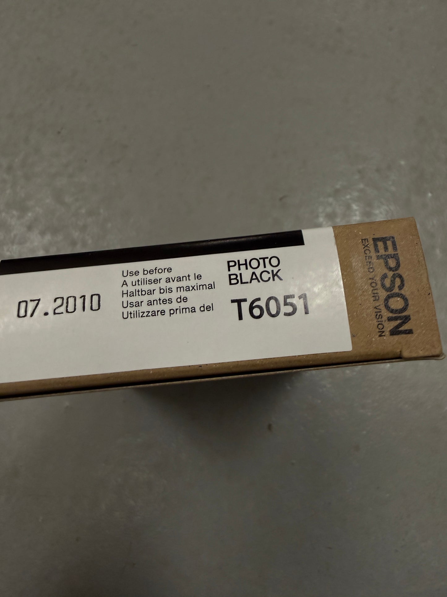 Epson T6051 110ml Photo Black UltraChrome K3 Ink For Stylus Pro 4800 & 4880