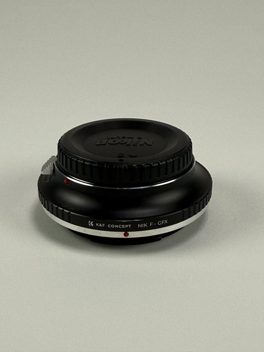 K&F CONCEPT Lens Adapter for Nikon F Mount Lens to Fuji GFX Medium Format Camera