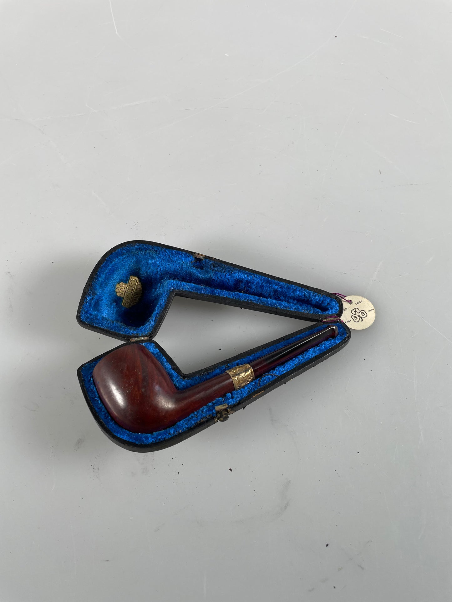 KBB Blue Line Bakelite Pipe, Unsmoked